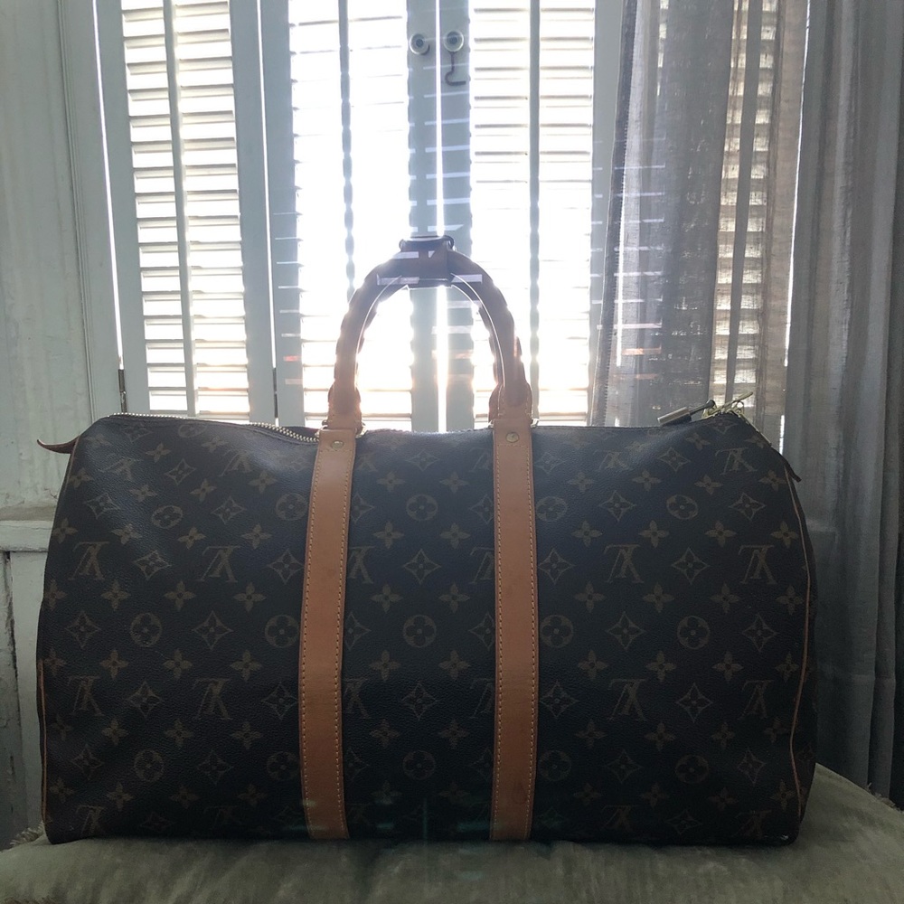 Authentic LOUIS VUITTON Monogram Duffel Bag